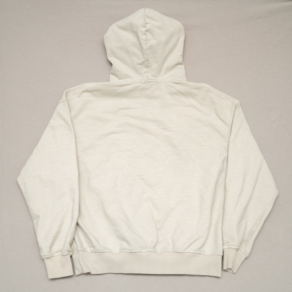 Heavy Weight Beige Man Represents Manchester England Hoodie L - Picture 5 of 6